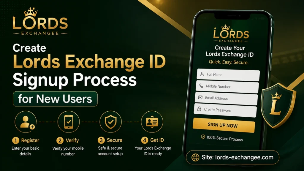 LordsExch Registration Process: Fast Lords Exchange ID Creation